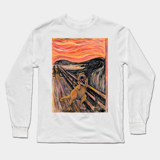 The Roar Long Sleeve T-Shirt by LouiseSullivanArt